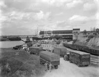 Trucks at Ship Channel, Patrick Transfer, no. 1789