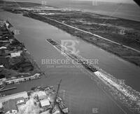 Aerial of Barge