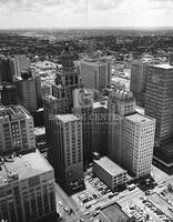 Aerials downtown, no. 25277-26; Aerials-1950s