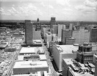Aerials downtown, no. 25277-29; Aerials-1950s