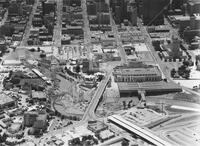 Houston skyline, no. 28142; Aerials-1950s