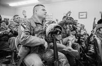 Soldiers with the 82nd Airborne prepare to leave for Vietnam
