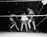 Joe Louis boxing show/exhibition