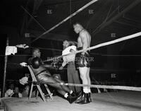 Joe Louis boxing show/exhibition