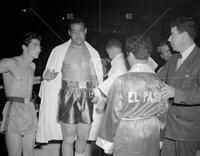 Joe Louis boxing, Dallas, Tx.