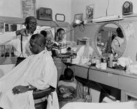 Barber shop, Homer Williams