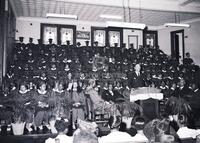I. M. Terrell High School graduation, baccalaureate service at St. James Baptist Church