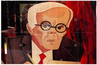 Caricature of Dominick Dunne