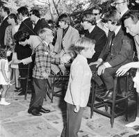 Dunne children meeting The Beatles