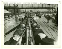 Train loading racks, cistern siding, Antwerp