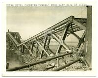 Rhine River Crossing - Wesel - from East bank of river