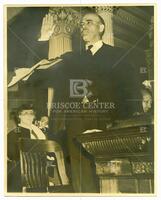 The "swearing-in" [of Texas Railroad Commissioner Olin Culberson] - June 1941