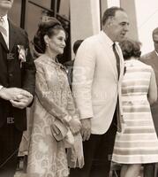 Henry B. Gonzalez and wife, Bertha, at HemisFair '68