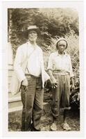 Two unidentified men in the southern U.S. in the late 1930s to early 1940s