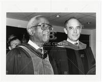 Dr. John Hope Franklin and William H. Cunningham