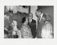 James and Mari Michener with William and Isabella Cunningham