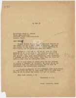Letter to the Honorable Jesse C. Kellam from Maury Maverick, Mayor