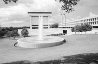 LBJ Library and Fountain, Sid Richardson Hall
