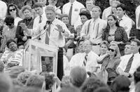 Bill Clinton and Al Gore campaign rally, 1992