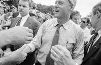 Bill Clinton and Al Gore campaign rally, 1992