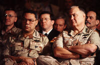 General Colin Powell and General Norman Schwarzkopf