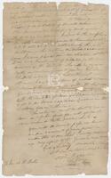 Letter from Stephen F. Austin to Josiah H. Bell concerning a constitutional decree