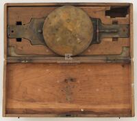 Horatio Chriesman circumferentor box (surveyor’s compass)