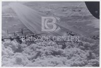 Photograph of U.S. Army Air Corps bomber planes in flight