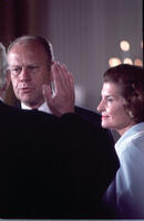 Gerald R. Ford taking the oath of office