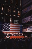 Bush campaign rally with family [T 88411]