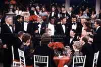 Reagans at outdoor Christmas party [T 75995]