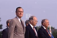 Bush at Fort Meyer 200th anniversary of War Department [GL 064248]