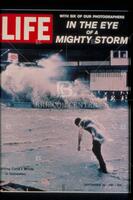 Life Magazine cover, Hurricane Carla