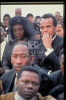 Coretta Scott King and Harry Belafonte