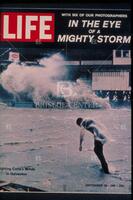 Life Magazine cover, Hurricane Carla