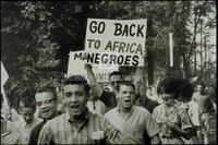 Desegregation protest