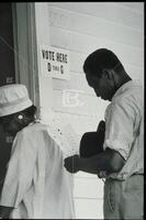 Waiting to vote