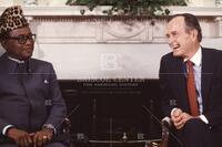 President Bush with President Mobutu [GL 063139]