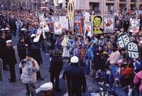 Bushes walk the parade route on inauguration day [T 110239]