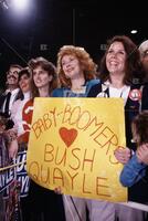 Reagan campaigns for Bush and others