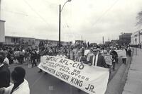 First anniversary of Martin Luther King's death assignment