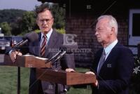 Bush and Rabin in Kennebunkport [GL 130706]