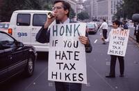 Anti-tax demonstrators [GL 080208]