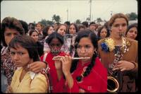Young people with musical instruments