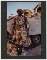 American soldier in Kuwait, 1994