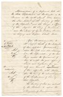 Memorandum of a Conference between Texas, France, and Great Britain