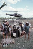 Helicopter evacuation in Vietnam