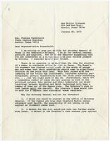 Letter from Ann Richards to Frances "Sissy" Farenthold