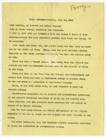 Radio Address delivered by Homer P. Rainey Tuesday, July 16, 1946