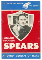 Franklin Spears campaign brochure